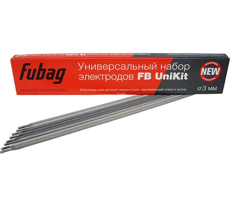 Универсальный набор электродов FB UniKit (3 мм; 0.9 кг) FUBAG 38883