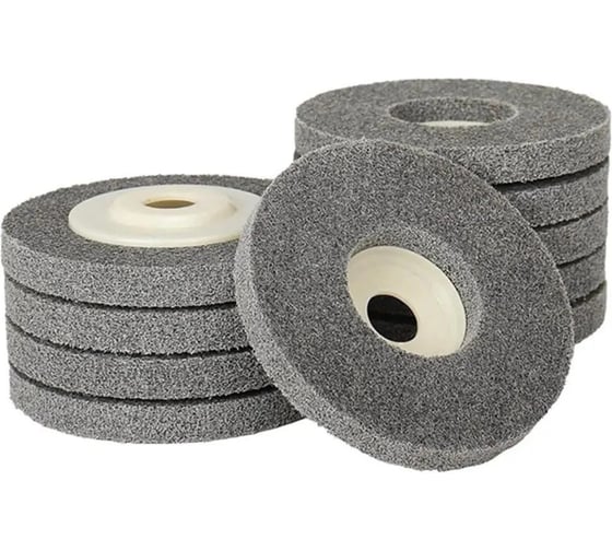 Шлифовальный круг, серый, 115 мм, P-9, 10 штук Vitatools krug-115-P9-gray-10 1
