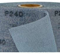 Шлифовальный материал SUN NET CERAMIC X713T в рулонах 115 мм х 10 м, на липучке, сетка, P 240 SUNMIGHT 35512