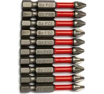 Бита торсионная PZ2, 50 мм, 10 шт 721001 REDVERG 00006693510
