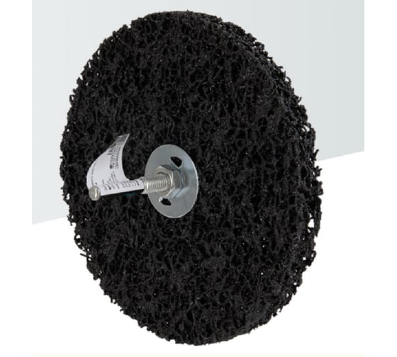 Диск для снятия ржавчины на шпинделе Black Silicon Carbide 100x13x6мм, AbraTechnic ABR-bsc100136