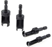 Набор резаков для пробок 4 шт Vitatools sverlo-probochnoe-4-black