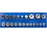 Набор головок 1/2", 22 предмета Scheppach Sch-50221Q(60502) 7