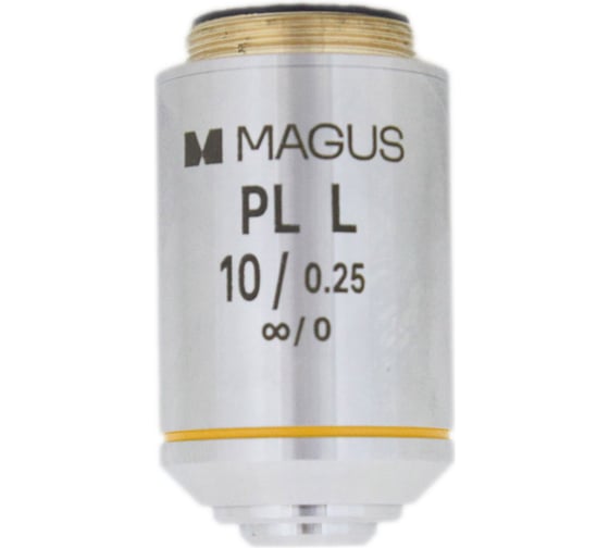 Объектив 10PLL 10х/0.25 Plan L WD 5.0 мм MAGUS 84101 1