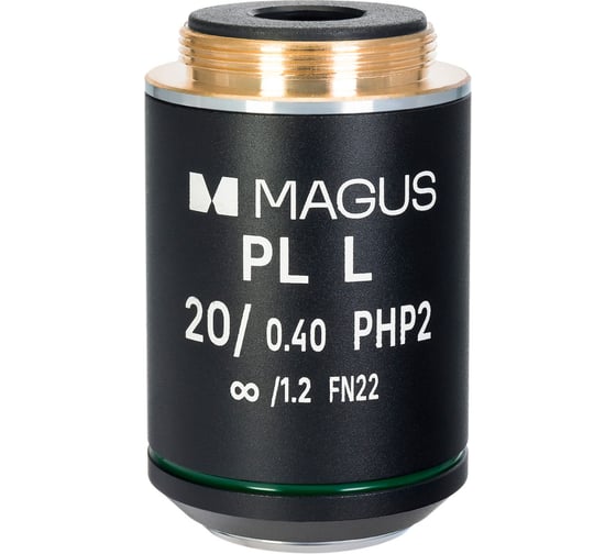 Объектив 20HP 20х/0.40 Plan L фазовый PHP2 _/1.2 WD 8.0 мм MAGUS 83438 1