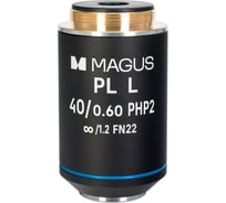 Объектив 40HP 40х/0.60 Plan L фазовый PHP2 _/1.2 WD 3.5 мм MAGUS 83439