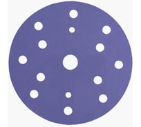 Круг 150 мм, Ceramic paper 15 отверстий, 50 штук, A1 290CP-0180-set50