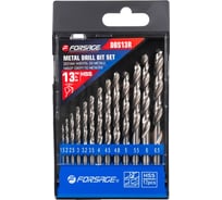 Сверла по металлу набор 13 предметов Forsage F-DBS13R(60905)