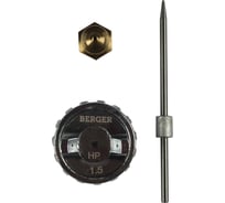 Комплект сменный сопло+игла+дюза 1.5 мм для краскопульта ГРАУ HP Berger BG BG1371