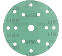 Самозацепляемый круг FILM 150 мм, P1200, 15 отверстий, 50 шт Orientcraft F150120015