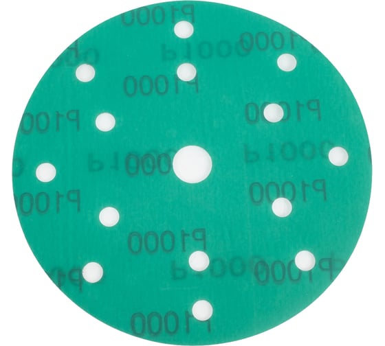 Самозацепляемый круг FILM 150 мм, P1000, 15 отверстий, 50 шт Orientcraft F150100015 1