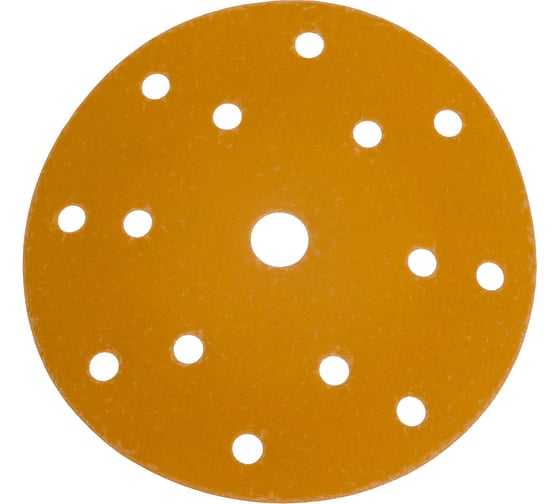 Самозацепляемый круг GOLD 150 мм, 15 отверстий, P400, 50 шт Orientcraft G15040015 1