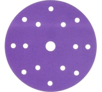 Самозацепляемый круг Orientcraft CERAMIC, 150 мм, 15 отверстий, P80, 50 штук C1508015