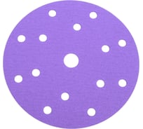 Самозацепляемый круг Orientcraft CERAMIC, 150 мм, 15 отверстий, P100, 50 штук C15010015