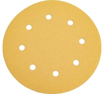 Самозацепляемый круг GOLD 180 мм, 8 отверстий, P180, 50 шт Orientcraft G1801808