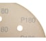 Самозацепляемый круг GOLD 180 мм, 8 отверстий, P180, 50 шт Orientcraft G1801808 3