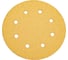 Самозацепляемый круг GOLD 180 мм, 8 отверстий, P40, 50 шт Orientcraft G180408 1