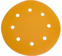 Самозацепляемый круг GOLD 180 мм, 8 отверстий, P400, 50 шт Orientcraft G1804008