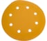Самозацепляемый круг GOLD 180 мм, 8 отверстий, P320, 50 шт Orientcraft G1803208 1