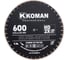 Диск алмазный KOMAN бетон, 600мм 24" 600-0124 3