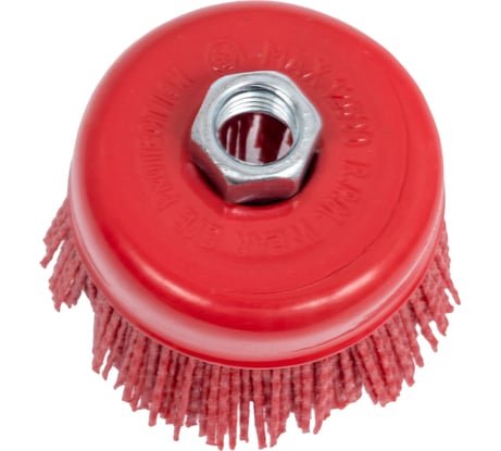 Чашечная нейлоновая щетка Orientcraft 75 мм, М14 6100075