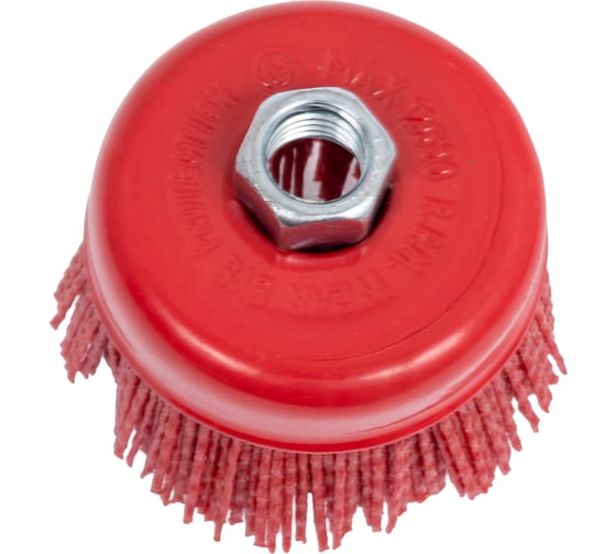 Чашечная нейлоновая щетка Orientcraft 75 мм, М14 6100075 1