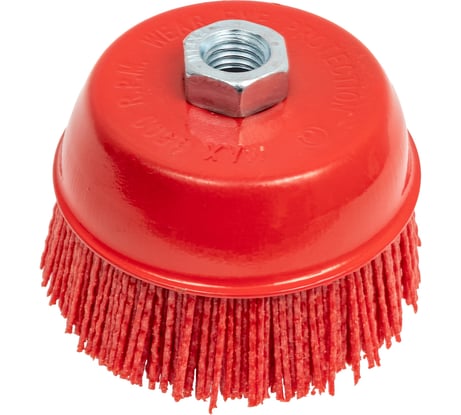 Чашечная нейлоновая щетка Orientcraft 100 мм, М14 61000100