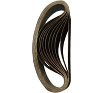 Шлифовальная лента бесконечная Orientcraft 10 штук 75x533 мм, P36 115.00B 36