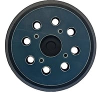 Комплект из опорных тарелок 125 мм, 8 отверстий, 4 винта для шлифмашин, 10 шт PD-125-8-4BB-10