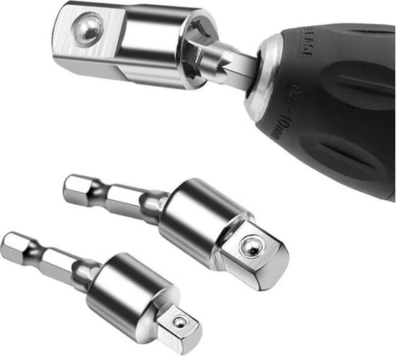 Набор адаптеров для торцевых головок Vitatools 1/4", 3/8", 1/2", 3 шт nabor-uglovyx-tortsevyh-golovok