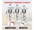 Набор адаптеров для торцевых головок Vitatools 1/4", 3/8", 1/2", 3 шт nabor-uglovyx-tortsevyh-golovok 2