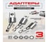 Набор адаптеров для торцевых головок Vitatools 1/4", 3/8", 1/2", 3 шт nabor-uglovyx-tortsevyh-golovok 3