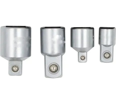 Набор адаптеров для торцевых головок Vitatools 1/4", 3/8", 1/2", 4 шт nabor-tortsevyh-golovok-4-sht