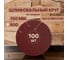 Набор круглых шлифовальных дисков Vitatools 150 мм, P800, 100 шт, без отверстий R-150-P800-100-0 2
