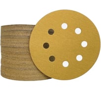 Набор шлифовальных кругов на липучке Vitatools 125 мм, Р60-P600, 80 шт G-125-P60-P600-80