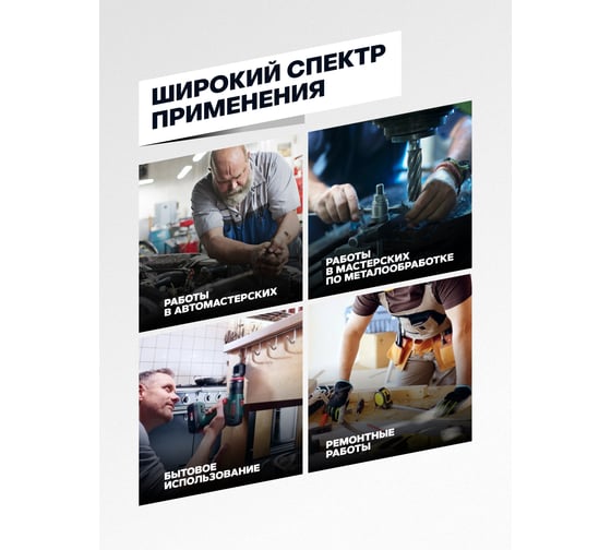 Сверла по металлу, набор 13 предметов Rockforce RF-DBS13R(60915)