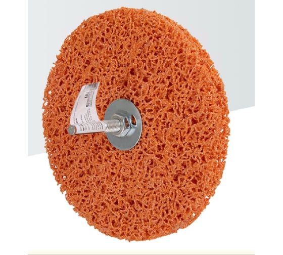 Диск для снятия ржавчины AbraTechnic Orange Ceramic 100x13x6мм, на шпинделе ABR-oc100136