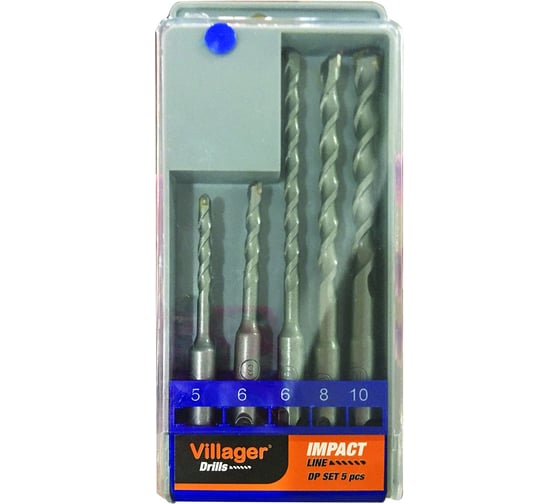 Набор буров SDS PLUS Villager DP-SET5KOM 060641 1