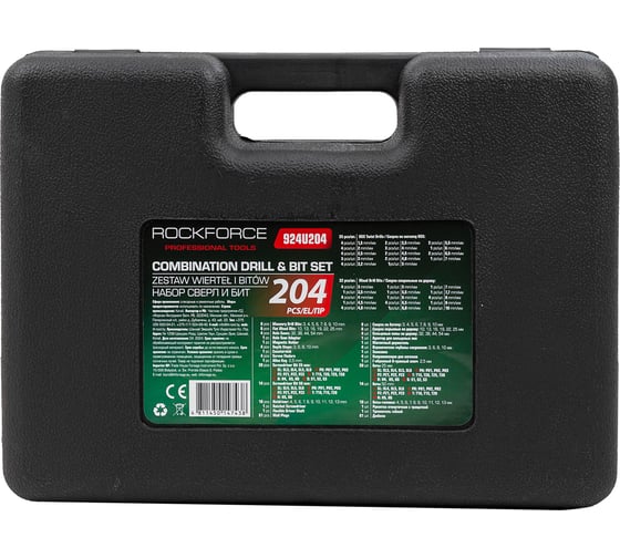 Набор инструмента Rockforce 204 предмета RF-924U204(60914)