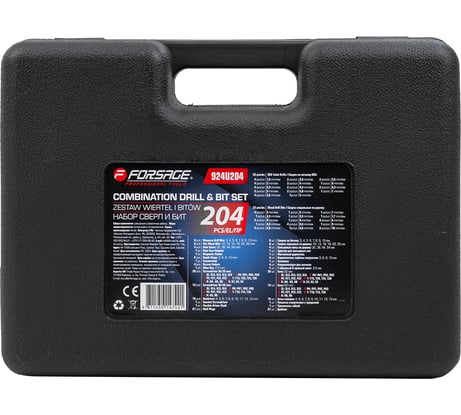 Набор инструмента Forsage 204 предмета F-924U204(60904)