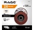 Круг лепестковый торцевой 125 мм P80 10 шт RAGE 559181 3