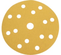 Шлифовальные круги на липучке 150 мм, Р240, 15 отверстий, 30 штук Vitatools G-150-P240-15-30