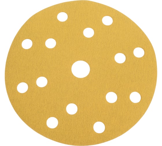 Шлифовальные круги на липучке 150 мм, Р240, 15 отверстий, 30 штук Vitatools G-150-P240-15-30 1