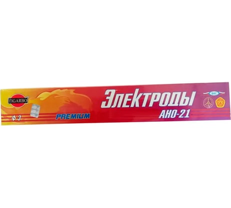Электроды TIGARBO АНО-21 "Premium" ГОСТ 3 мм, 1 кг ТЭ-213010105