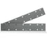Абразивная полоса Deerfos FILM PLATINUM 70х420 мм, 14 отв., Р320, 10 шт 4673761448228 1