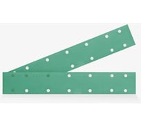 Абразивная полоса Deerfos FILM GREEN 70х420 мм, 14 отв., Р150, 10 шт 4673761448778