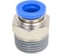 Пневмофитинг цанговый прямой с наружной резьбой HIMPT PC 8-03 (R3/8) 00-00008608 3