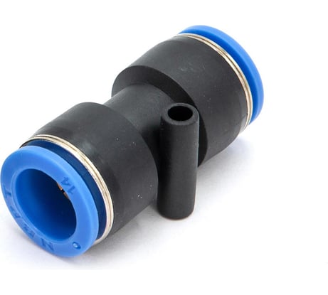Фитинг пневматический цанговый пластиковый прямой HIMPT PUC 16 00-00008637