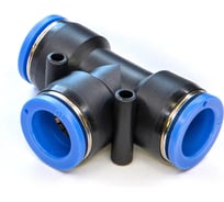 Фитинг пневматический цанговый пластиковый Т-образный HIMPT PUT 16 00-00008638