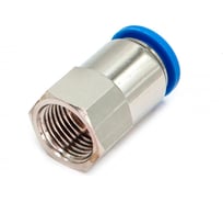 Пневмофитинг цанговый прямой с внутренней резьбой HIMPT PCF 6-М12х1.5 00-00010050